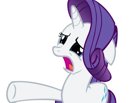 😩 Стикер «Rarity» для Telegram