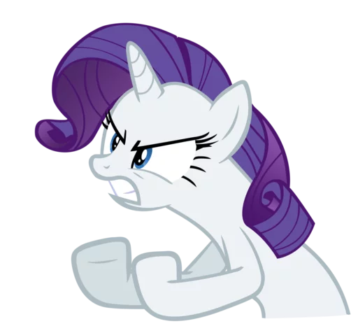 😟 Стикер «Rarity» для Telegram
