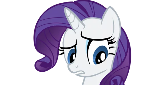 🙁 Стикер «Rarity» для Telegram