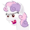 🦷 Эмодзи «Pony bats» для Telegram
