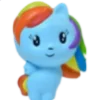 🏳‍🌈 Эмодзи «My little pony» для Telegram