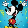 🥳 Эмодзи «Mickey mouse» для Telegram