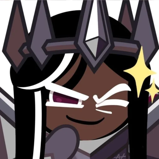 ✨ Стикер «Dark cacao cookie» для Telegram