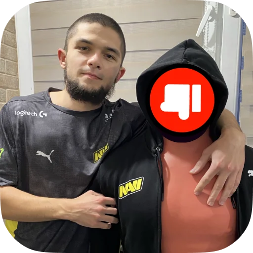 👎 Стикер «MMA & BSTICKERS» для Telegram
