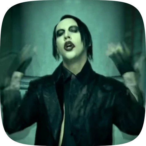 🤌 Стикер «Marilyn Manson» для Telegram