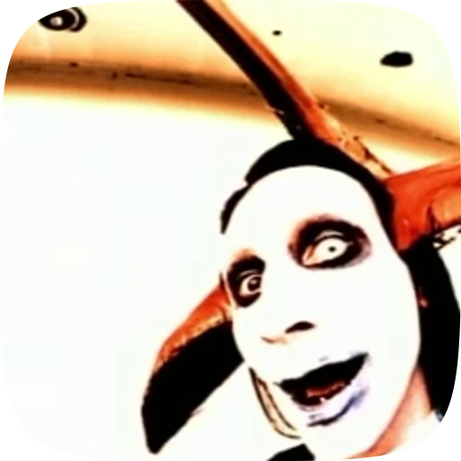 😃 Стикер «Marilyn Manson» для Telegram