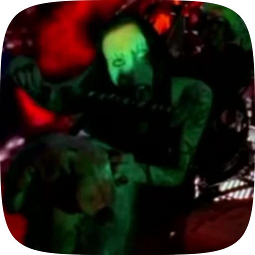 😛 Стикер «Marilyn Manson» для Telegram