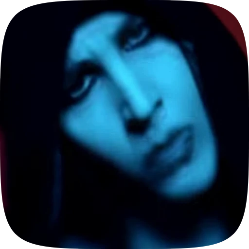 🤨 Стикер «Marilyn Manson» для Telegram