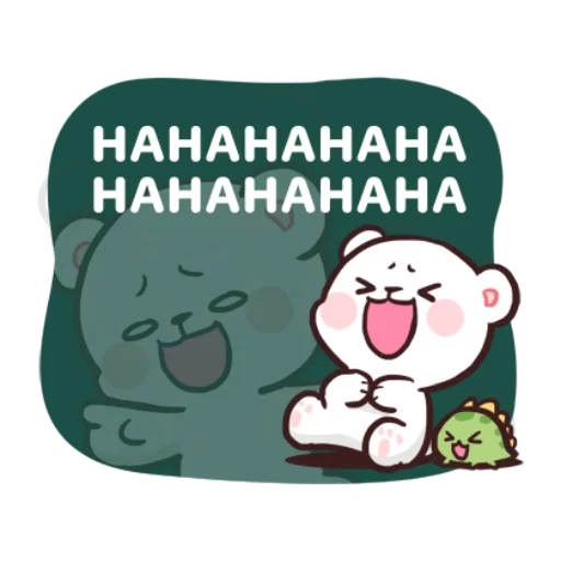 😂 Стикер «Milk & Mocha Everyday» для Telegram
