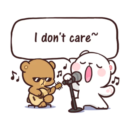 🎤 Стикер «Milk & Mocha Everyday» для Telegram