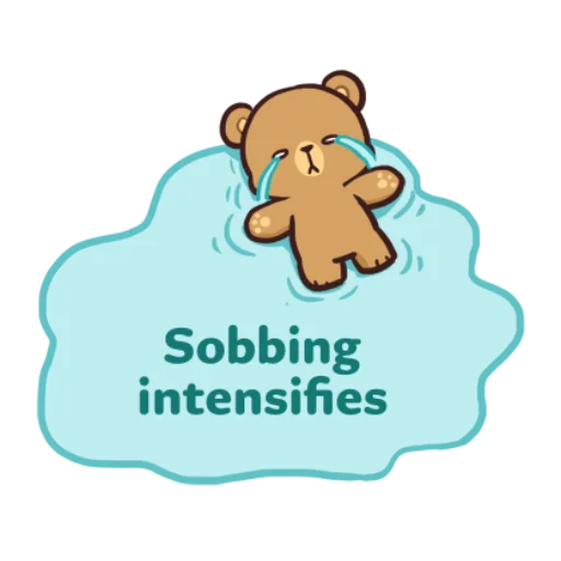 😢 Стикер «Milk & Mocha Everyday» для Telegram