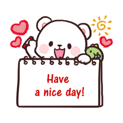 ✌️ Стикер «Milk & Mocha Everyday» для Telegram