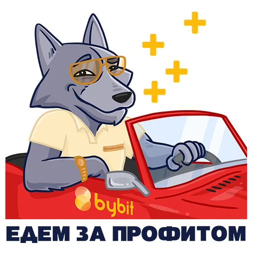🚗 Стикер «Mmtraders» для Telegram