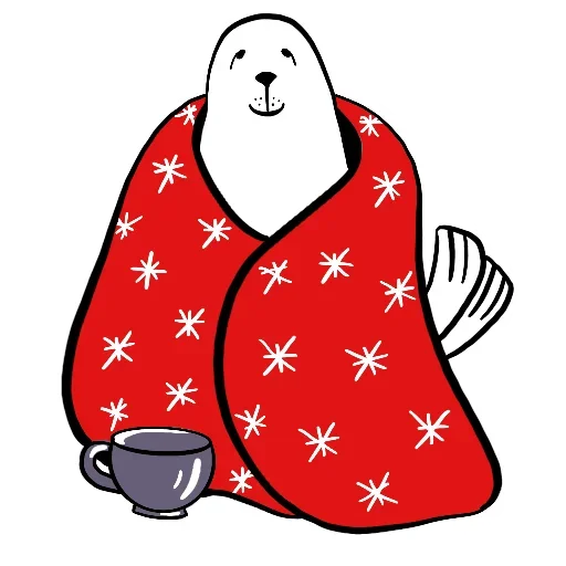 😚 Стикер «Мне лень-я Тюлень» для Telegram