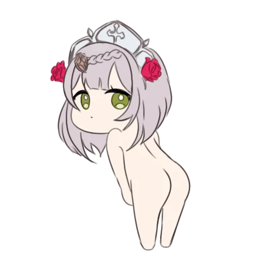 💋 Стикер «попочки» для Telegram