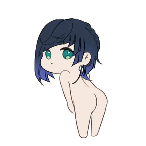 💋 Стикер «попочки» для Telegram