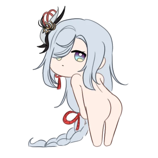 💋 Стикер «попочки» для Telegram