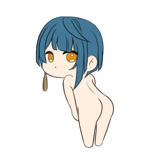 💋 Стикер «попочки» для Telegram