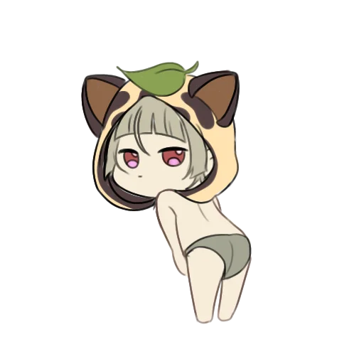 💋 Стикер «попочки» для Telegram