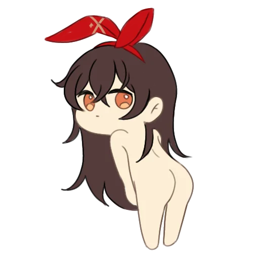 💋 Стикер «попочки» для Telegram