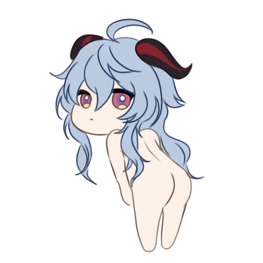 💋 Стикер «попочки» для Telegram