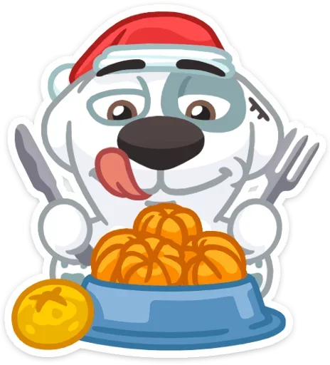 🍊 Стикер «дахуя спотти» для Telegram
