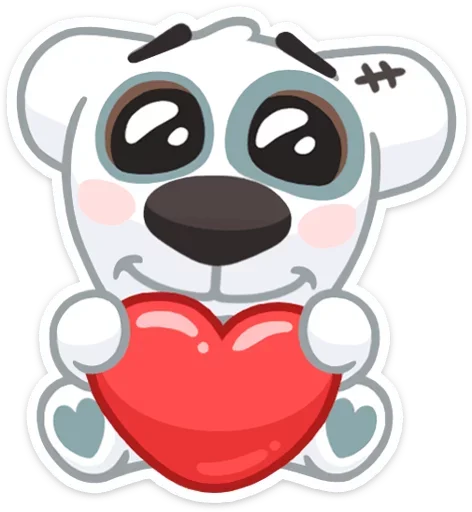 ❤ Стикер «дахуя спотти» для Telegram