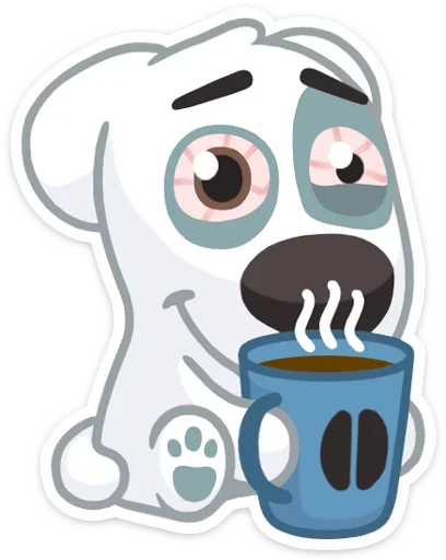 ☕ Стикер «дахуя спотти» для Telegram