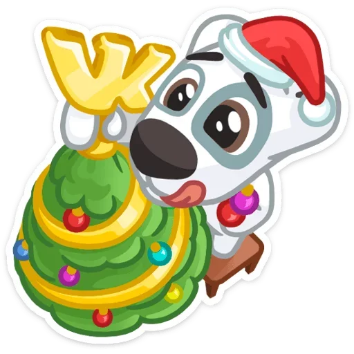 🎄 Стикер «дахуя спотти» для Telegram