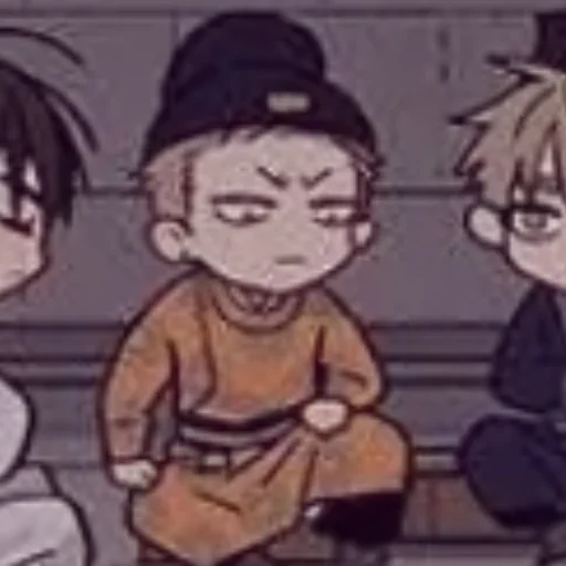😐 Стикер «Mo Guan Shan» для Telegram