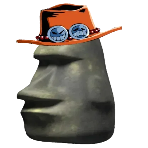 🗿 Стикер «Moai Моаи» для Telegram