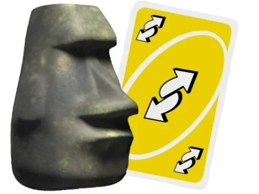 🗿 Стикер «Moai Моаи» для Telegram