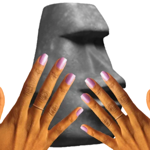 🗿 Стикер «Moai» для Telegram
