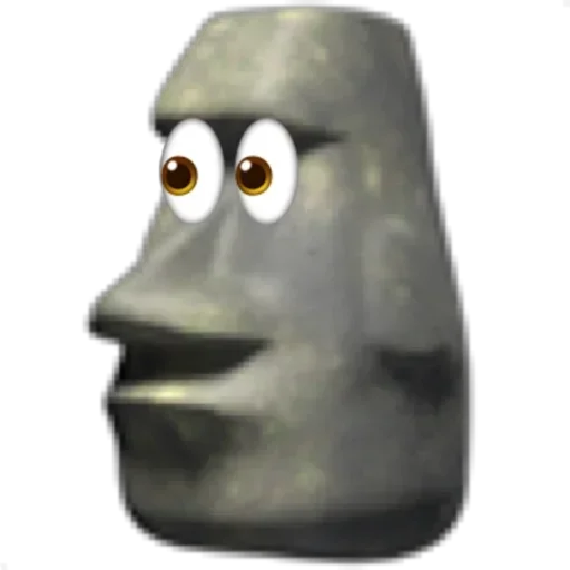 🗿 Стикер «Moai» для Telegram