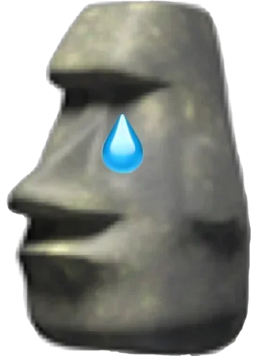 🗿 Стикер «Moai» для Telegram