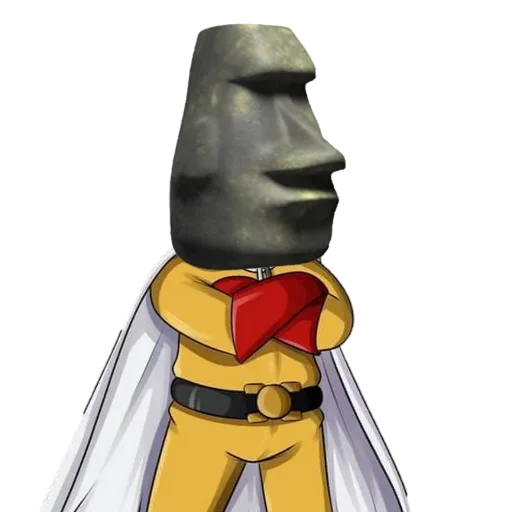 🗿 Стикер «Moai» для Telegram