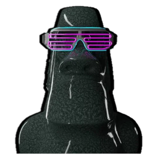 🗿 Стикер «Moai» для Telegram