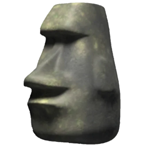🗿 Стикер «Moai» для Telegram