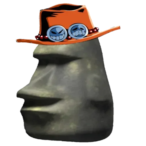 🗿 Стикер «Moai» для Telegram