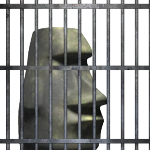 🗿 Стикер «Moai» для Telegram
