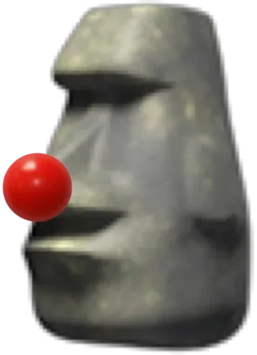 🗿 Стикер «Moai» для Telegram