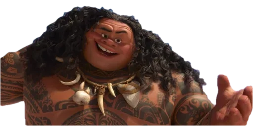 👶 Стикер «Moana / Oceania / Моана» для Telegram
