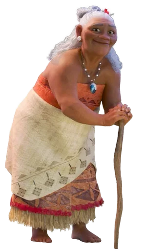 👩 Стикер «Moana / Oceania / Моана» для Telegram