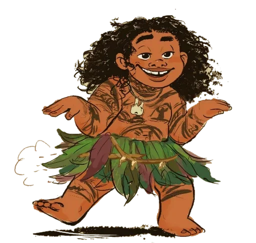 😌 Стикер «Moana / Oceania / Моана» для Telegram