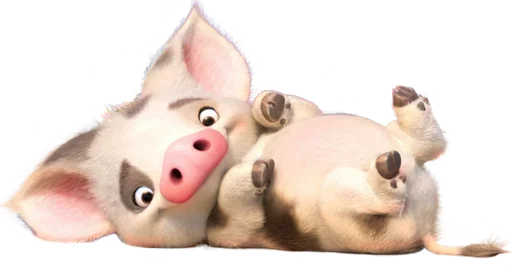 🐽 Стикер «Moana / Oceania / Моана» для Telegram