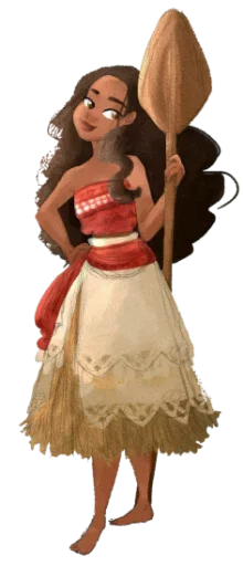 😊 Стикер «Moana / Oceania / Моана» для Telegram