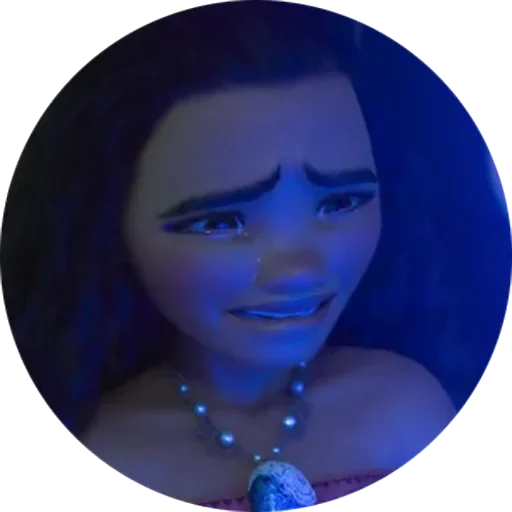 😞 Стикер «Moana / Oceania / Моана» для Telegram
