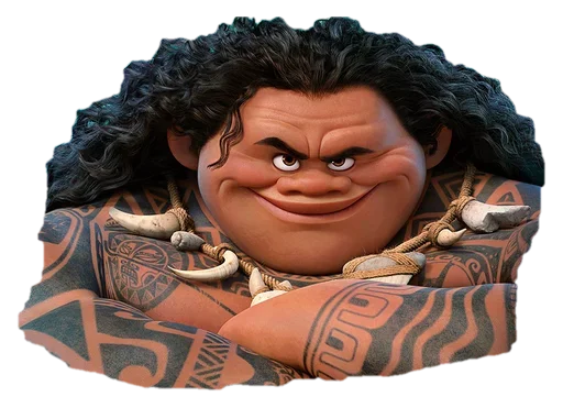 👶 Стикер «Moana / Oceania / Моана» для Telegram