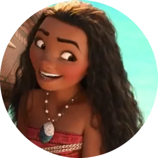 😜 Стикер «Moana / Oceania / Моана» для Telegram