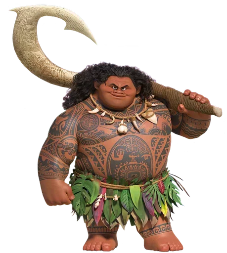 👶 Стикер «Moana / Oceania / Моана» для Telegram